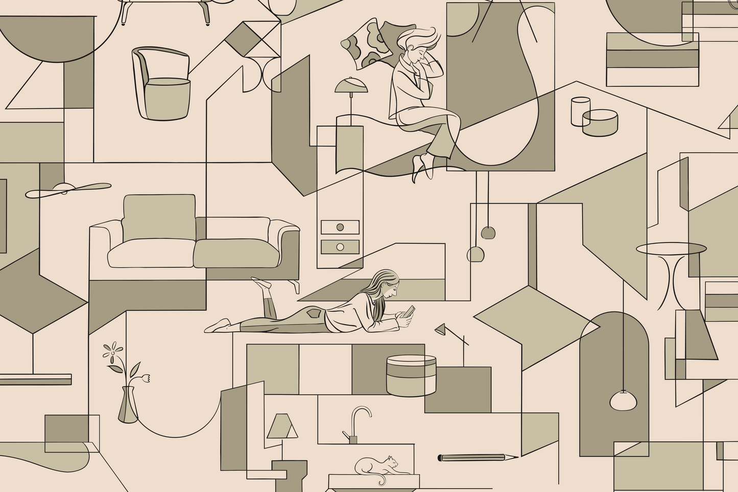 Wall paper | Il mondo di Ricci Casa
