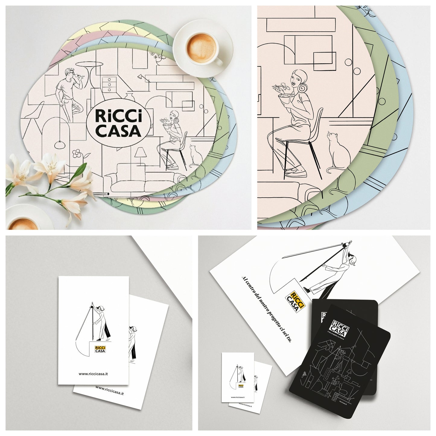 Ricci Casa | Restyling dell'identità visiva
